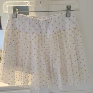 White mesh Bluefish tennis skirt size medium